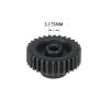 5pcs 48DP 3.175mm 16T-30T Optional Black Steel Metal Pinion Motor Gears for 1/10 Axial Scx10 RC Model Car Motor(48DP 16T-20T) view 2