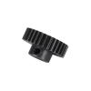 5pcs 48DP 3.175mm 16T-30T Optional Black Steel Metal Pinion Motor Gears for 1/10 Axial Scx10 RC Model Car Motor(48DP 16T-20T) view 3