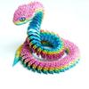 19inch 3D Printed Snake Models,Flexible Joint Animal lacertid Figurines, Stress Relief, Fidget restlessness, ADHD Toys, Surprise Fantasy Gifts (Random) view 1