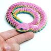 19inch 3D Printed Snake Models,Flexible Joint Animal lacertid Figurines, Stress Relief, Fidget restlessness, ADHD Toys, Surprise Fantasy Gifts (Random) view 4