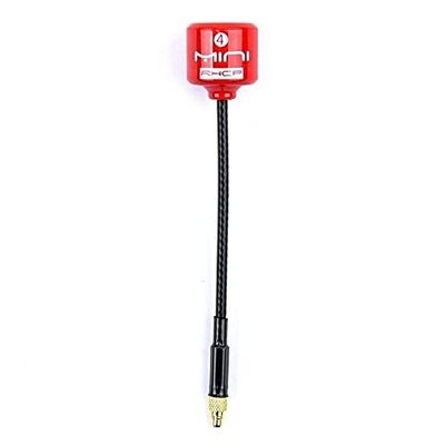 TYXTTGY Drone 5.8G 4 RHCP Antenna - 2.8Dbi High Gain for FPV RC Drone SMA/RP-SMA/MMCX/UFL Part(Straight MMCX Red)