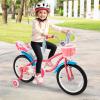 COSTWAY Girls Bike, Kids Bicycle, 18 Inch view 2