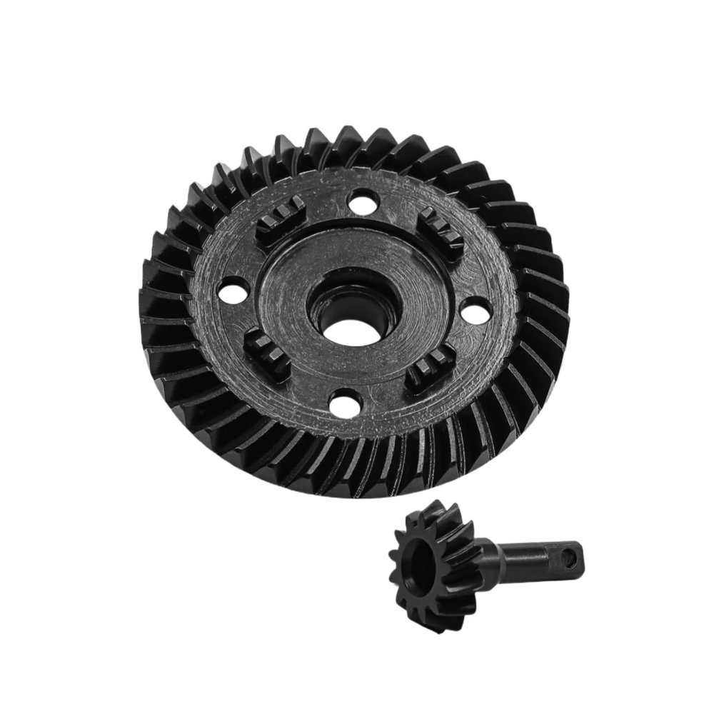 RC Car DIY Parts for Traxxas for Maxx for Slash 1/8 for Maxx 2.0 1/10 Front Rear Steel Differential Gear Pinion Gear 8978 8977 Upgrade Parts Accessories(Front)