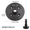 RC Car DIY Parts for Traxxas for Maxx for Slash 1/8 for Maxx 2.0 1/10 Front Rear Steel Differential Gear Pinion Gear 8978 8977 Upgrade Parts Accessories(Front) view 2