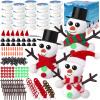AWHETIE 20 Pack Stocking Stuffers for Kids,Christmas Crafts for Kids Bulk,Build a Snowman Crafts Kit Modeling Clay,Christmas Stocking Stuffers Gifts Activities for Boys Girls view 1