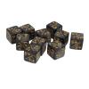 20 PCS 16mm 6 Sided Number Dice Set | Black Lightweight Sturdy Dice for Table Games/Math Education | Hard - Wearing Plastic Dice for Classroom/Board Games view 3