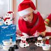 AWHETIE 36 Pack Stocking Stuffers for Kids,Christmas Crafts for Kids Bulk,Build a Snowman Crafts Kit Modeling Clay for Christmas Stocking Stuffers Gifts Activities Boys Girls view 2