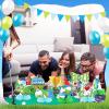 12 Pcs Golf Birthday Party Decoration 1st Hole in One Honeycomb Table Centerpieces Green White Golf Table Decoration Topper Birthday Party Favors Supplies view 4