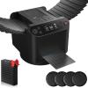 2025 New 2-in-1 Automatic Card Shuffler and Dealer with 4 drawing remotes and 1 Deck Waterproof Premium Playing Cards,360 Rotating Dealing Machine,UltraQuiet,Support 12 Players for UNO,Texas Hold'em view 1