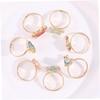 NOLITOY Trendy Alloy Finger Rings 7pcs Animal Design Boys and Girls' Easy to Clean Jewelry Set view 3