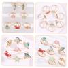 NOLITOY Trendy Alloy Finger Rings 7pcs Animal Design Boys and Girls' Easy to Clean Jewelry Set view 4