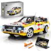 Audi Sport Quattro S1 Model Car Building Kit, 1/8 Scale Audi Officially Licensed Compatible with Techinc Car, Collectible for Adults, Home Office Dcor Gift for Racing Fans Age 14+ (3,887 PCS) view 1