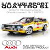 Audi Sport Quattro S1 Model Car Building Kit, 1/8 Scale Audi Officially Licensed Compatible with Techinc Car, Collectible for Adults, Home Office Dcor Gift for Racing Fans Age 14+ (3,887 PCS) view 2