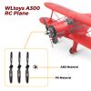 CKYSCHN WLtoys 3 PCS RC Plane Propellers, RC Airplane Propellers Set Compatible with WLtoys A300 Beechcraft D17 XK RC Plane, A300 RC Aircraft Glider Accessories (Red) view 3