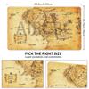 MTG Playmat Non-Slip Rubber Backing Printing Commander Board Game Desk Mat Duel Mat TCG PTCG Playmat 24x14 inches and Free Storage Bags view 2