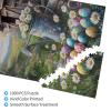 BEAROWL Colorfuls Eggs On The Farm,1000 Pcs Wooden Puzzle for Adults, Creating A Festive Atmosphere Jigsaw,Suitable for Party Entertainment Games, Ideal for Exercising Brain Power and Patience view 2