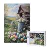 BEAROWL Colorfuls Eggs On The Farm,1000 Pcs Wooden Puzzle for Adults, Creating A Festive Atmosphere Jigsaw,Suitable for Party Entertainment Games, Ideal for Exercising Brain Power and Patience view 3