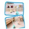 Ipetboom Boy Girl's Mini Broom Set Dustpan Yellow Cleaning Tools for Pretend Play for Boys and Girls Indoor and Outdoor Use Educational Housekeeping Toys view 2
