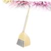 Ipetboom Boy Girl's Mini Broom Set Dustpan Yellow Cleaning Tools for Pretend Play for Boys and Girls Indoor and Outdoor Use Educational Housekeeping Toys view 3
