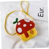 NOLITOY Mushroom Design Boys and Girls Crossbody Bag Year Old for Girls Backpack for Little Purse view 4
