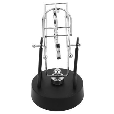 VANZACK Desk Toy Stepper Perpetual Motion Device Earth Perpetual Motion Model Desktop Rotating Toy Office Decor Metal Craft
