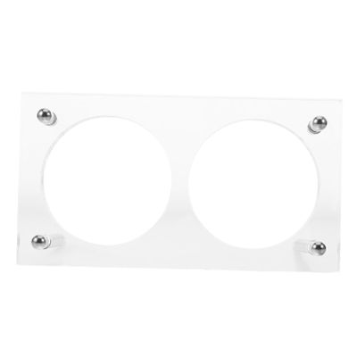Angoily Display Easel with Dual Compartments Holder for Organized Storage Inner Diameter for Collectors and Display Rack