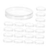 GRIRIW 50pcs Coin Capsules Crystal Transparent Coin Protection Box for Collectors Lightweight Round Storage Case Display and Organization view 1
