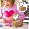 BESPORTBLE Love Dressing Table Boys and Girls Dresser Makeup Vanity Desk Dresser for Girls Mirror Safe Creative Educational view 4