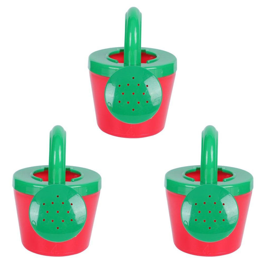 Hemoton 3pcs Watering Toy Fun Bath and Beach Watering Can for Toddlers for Bath and Gentle Flow for Hair Rinsing