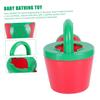 Hemoton 3pcs Watering Toy Fun Bath and Beach Watering Can for Toddlers for Bath and Gentle Flow for Hair Rinsing view 3