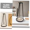 BESPORTBLE Artistic Desktop Centerpiece Iron Pendulum Sand Plate Modern Office Living Decor view 3
