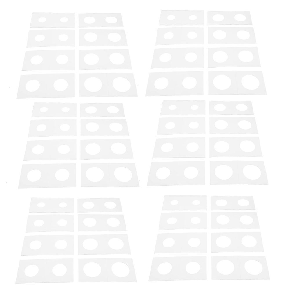 ARTIBETTER 400pcs Coin Flips Coin Holder Cards for Collecting Cardboard Collection Supplies Small Holders for Storage and Organization