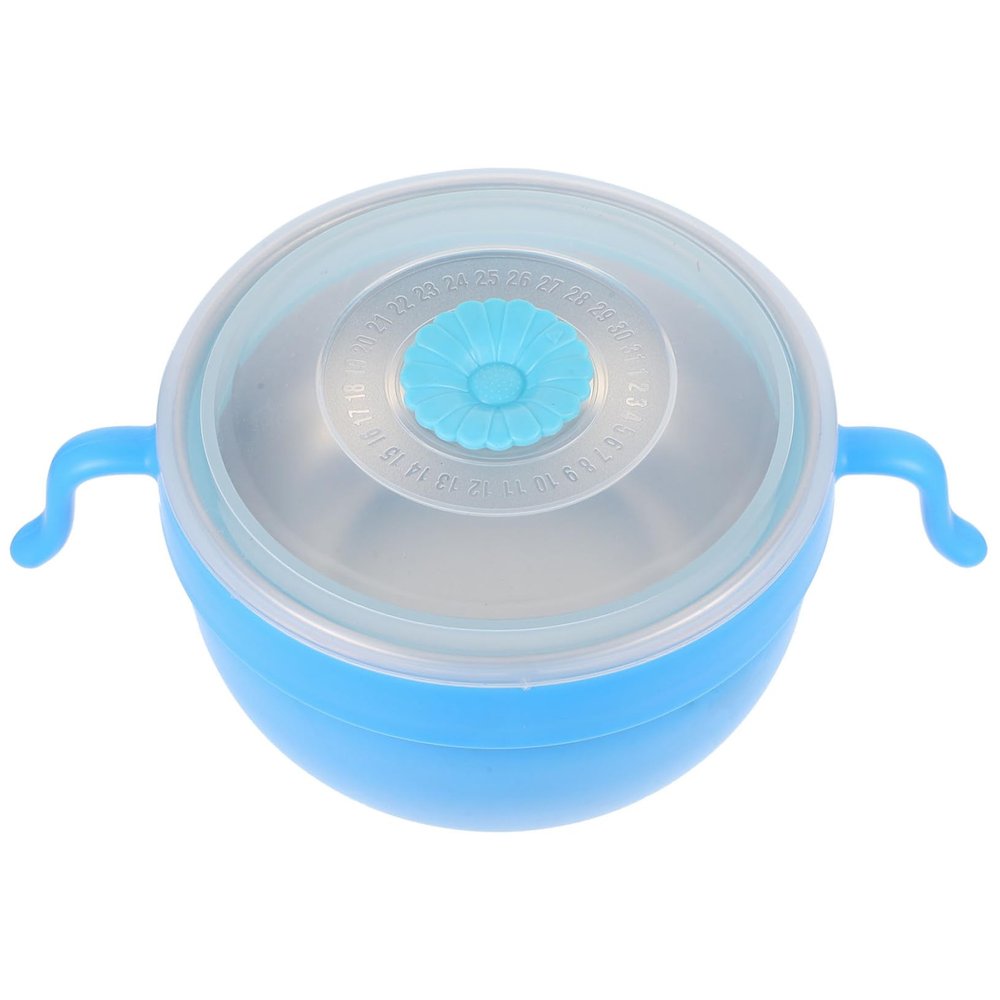 BESPORTBLE -fall Cup Bowl Stainless Steel Feeding Dish for Easy to Clean Strong Grip for Rice and Desserts Safe Tableware