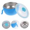 BESPORTBLE -fall Cup Bowl Stainless Steel Feeding Dish for Easy to Clean Strong Grip for Rice and Desserts Safe Tableware view 4