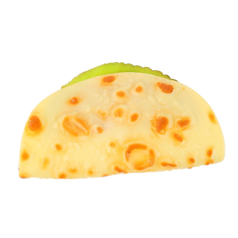 Angoily Fake Food Model Pancake Taco Prop Artificial Food for Photography Realistic Decor