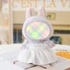 Clothes for Dolls Accessories, Outfit Set Gauze Dress for 15cm 17cm Doll (No Doll), Romantic Skirt Doll Clothing Set Replacement White view 2