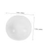 Gatuida 30Pcs Openable Raffle Balls Lightweight Hollow Lottery Balls for Party Games Reusable PVC Material for Raffles and Events Fillable Prize Capsules view 2