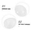 Gatuida 30Pcs Openable Raffle Balls Lightweight Hollow Lottery Balls for Party Games Reusable PVC Material for Raffles and Events Fillable Prize Capsules view 3