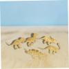JOINPAYA 6pcs Decorative Dinosaur Models Realistic Simulation Toys for Desktop Decoration for Parties Home and Garden Unique Friends view 2