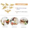 JOINPAYA 6pcs Decorative Dinosaur Models Realistic Simulation Toys for Desktop Decoration for Parties Home and Garden Unique Friends view 3