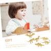 JOINPAYA 6pcs Decorative Dinosaur Models Realistic Simulation Toys for Desktop Decoration for Parties Home and Garden Unique Friends view 4