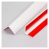 HQLBD 2 Pack PVC Corner Guards Drywall Corner Guards Wall Protectors, Self-Adhesive Door Edge Protection for Furniture Table(White2,L 180CM/70.8IN) view 1