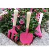 BESPORTBLE 4pcs Boys and Girls Gardening Tool Cartoon Flower Watering Can Shovel Wood Handle for Outdoor Planting Gardening Kit for Boys Girls view 3
