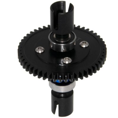 50T Diff Spool Locker Compatible with Arrma 1/8 6S Kraton Outcast Typhon Upgrade 1/7 Infraction Big Rock Limitless Mojave Rc Car Steel Differential Gear Part Replace(Dark Blue)