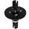 50T Diff Spool Locker Compatible with Arrma 1/8 6S Kraton Outcast Typhon Upgrade 1/7 Infraction Big Rock Limitless Mojave Rc Car Steel Differential Gear Part Replace(Dark Blue) view 1
