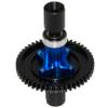 50T Diff Spool Locker Compatible with Arrma 1/8 6S Kraton Outcast Typhon Upgrade 1/7 Infraction Big Rock Limitless Mojave Rc Car Steel Differential Gear Part Replace(Dark Blue) view 2