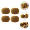 Cabilock 8pcs Lifelike Fake Kiwifruit Home Decor Artificial Fruit Model Versatile Photo Prop Simulation Kiwifruit Decor view 4