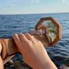 DECHOUS Wooden Kaleidoscope Toy for Kids - Rotating Design Kaleidoscope for Outdoor Fun Inspires Creativity and Imagination Educational for Boys and Girls view 4