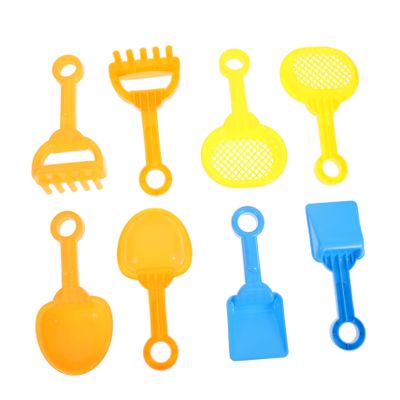 BESPORTBLE 1set Boys and Girls Sand Digging Toy Kit Beach Shovels Rake and Sand Drain Tools for Toddlers Random