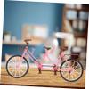 KESYOO Mini Cycle Tandem Seater Boys and Girls Bike Bicycle Decoration Doll Seat view 3